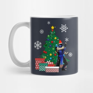 Sub Zero Around The Christmas Tree Mortal Kombat Mug